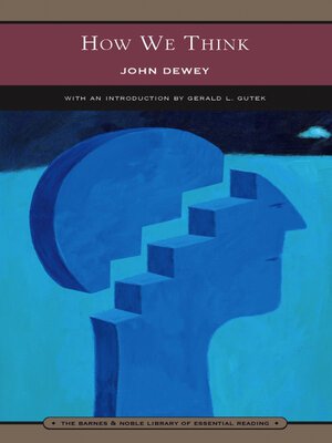 cover image of How We Think (Barnes & Noble Library of Essential Reading)